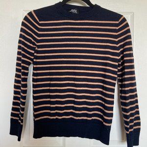 A.P.C. Rue Madame, Paris Striped Sweater